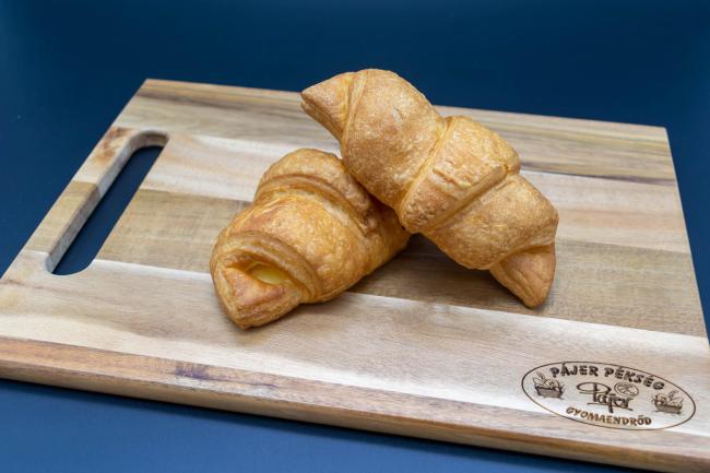 Leveles vaníliakrémes croissant